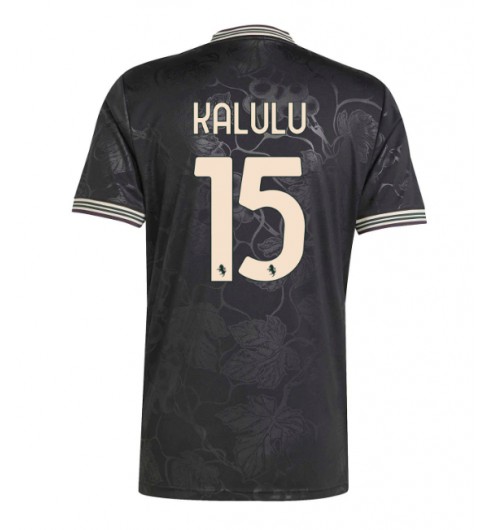 Juventus Pierre Kalulu #15 Tredjedrakt 2025-26 Korte ermer Juventus Pierre Kalulu #15 Tredjedrakt 2025-26 Korte ermer